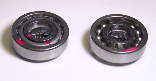 Greaseless Ball Bearings